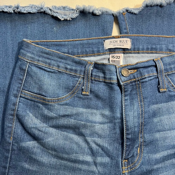 💙💙💙Judy Blue Super Flare High Rise Jeans 32 / 15 - Picture 8 of 15